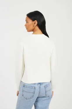 Brave Soul C&aacute;rdigan de punto con lazos^Mujer Jerséis Y Cárdigans