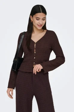 Only C&aacute;rdigan estructura^Mujer Total Look