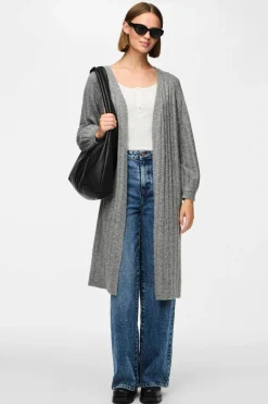 Pieces C&aacute;rdigan largo de punto^Mujer Jerséis Y Cárdigans|Basic Bar