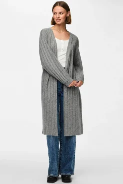 Pieces C&aacute;rdigan largo de punto^Mujer Jerséis Y Cárdigans|Basic Bar