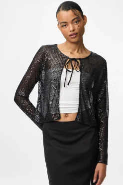 Pieces C&aacute;rdigan lentejuelas lazada^Mujer Jerséis Y Cárdigans