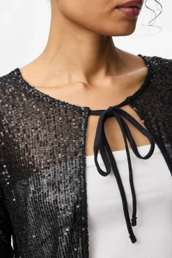 Pieces C&aacute;rdigan lentejuelas lazada^Mujer Jerséis Y Cárdigans