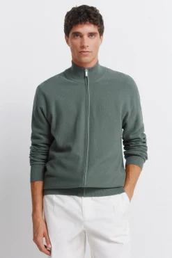 Springfield C&aacute;rdigan liso estructura^Hombre Jerséis Y Cárdigans