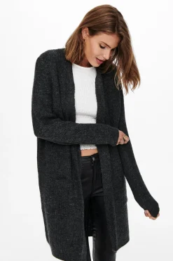 Only C&aacute;rdigan midi con bolsillos^Mujer Jerséis Y Cárdigans|Basic Bar