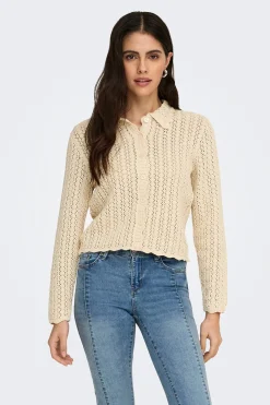 JDY Cárdigan punto calado^Mujer Jerséis Y Cárdigans