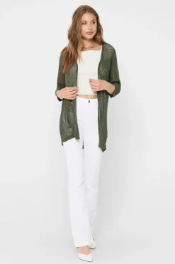 JDY C&aacute;rdigan punto calado^Mujer Jerséis Y Cárdigans