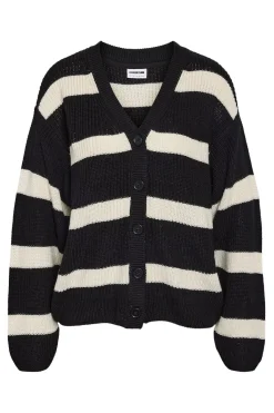 Noisy May c&aacute;rdigan rayas cuello pico^Mujer Jerséis Y Cárdigans