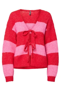 Pieces C&aacute;rdigan rayas lazada^Mujer Jerséis Y Cárdigans