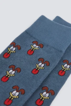 Springfield Calcet&iacute;n alto odie^Hombre Calcetines