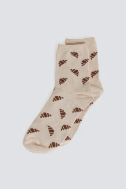 Springfield Calcet&iacute;n largo cruasanes^Mujer Calcetines