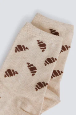 Springfield Calcet&iacute;n largo cruasanes^Mujer Calcetines