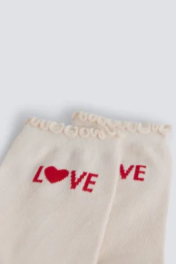 Springfield Calcet&iacute;n largo Love^Mujer Calcetines