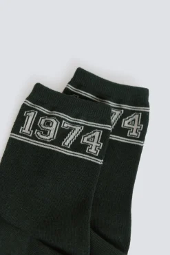 Springfield Calcet&iacute;n largo n&uacute;mero^Mujer Calcetines