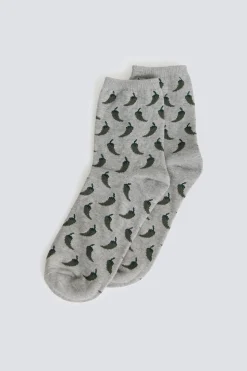 Springfield Calcetín largo pimientos^Mujer Calcetines