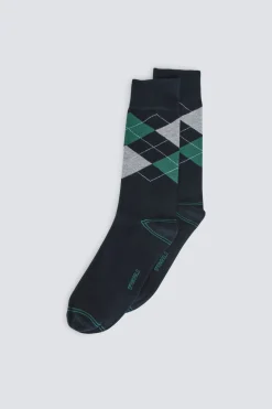 Springfield Calcetín largo rombos^Hombre Calcetines