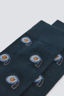 Springfield Calcet&iacute;n largo tamagochi^Hombre Calcetines