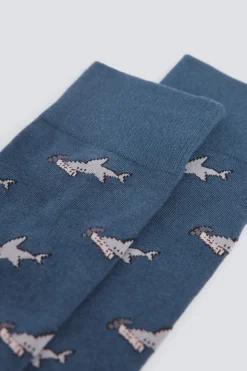 Springfield Calcet&iacute;n largo tibur&oacute;n martillo^Hombre Calcetines