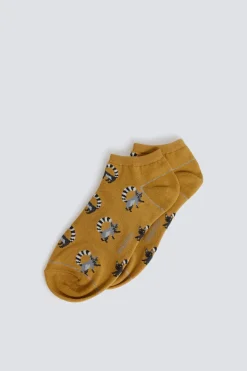Springfield Calcet&iacute;n tobillero lemur^Hombre Calcetines