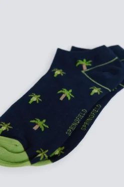 Springfield Calcet&iacute;n tobillero palmera^Hombre Calcetines