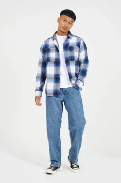 Brave Soul Camisa a cuadros^Hombre Camisas