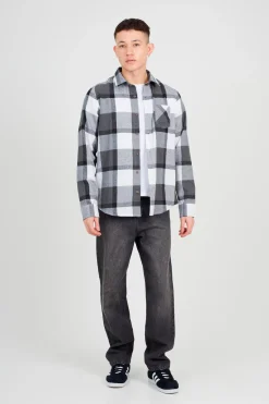 Brave Soul Camisa a cuadros^Hombre Camisas