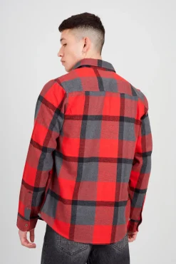 Brave Soul Camisa a cuadros^Hombre Camisas