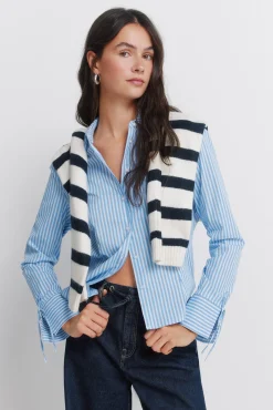 Springfield Camisa algodón entallada^Mujer Camisas Y Blusas