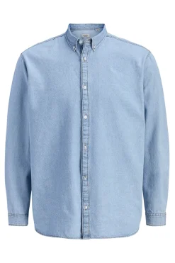 JJ REBEL Camisa algod&oacute;n manga larga relaxed^Hombre Camisas