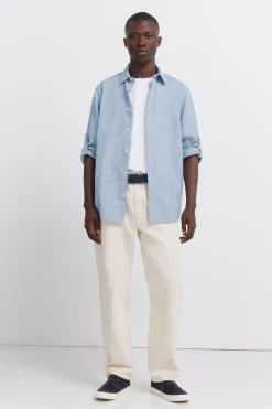 Springfield Camisa algod&oacute;n slub^Hombre Camisas