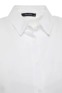 Trendyol Camisa b&aacute;sica oversize^Mujer Camisas Y Blusas