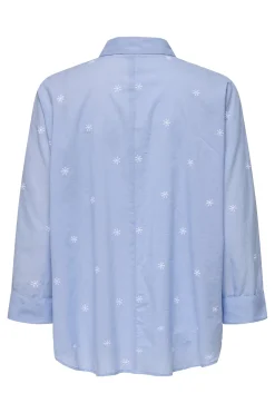 Only Camisa bajo asim&eacute;trico manga larga^Mujer Camisas Y Blusas