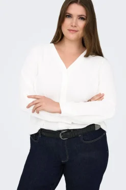 Only Carmakoma Camisa botonadura talla grande^Mujer Camisas Y Blusas