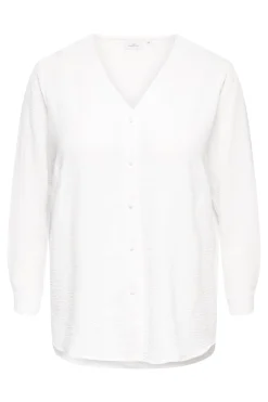 Only Carmakoma Camisa botonadura talla grande^Mujer Camisas Y Blusas