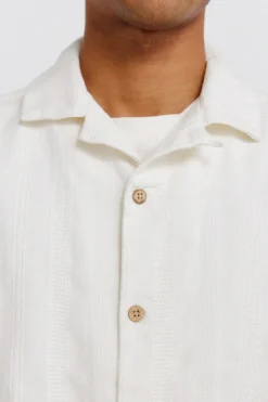 Springfield Camisa bowling manga corta jacquard^Hombre Camisas