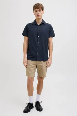 JJ REBEL Camisa comfort fit lino^Hombre Camisas