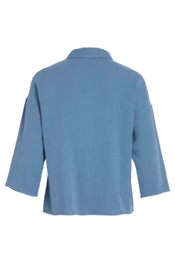 Vila Camisa con manga 3/4^Mujer Camisas Y Blusas
