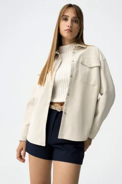 Tiffosi Camisa Con Textura Aterciopelada^Mujer Camisas Y Blusas