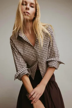 DeFacto Camisa corta oversize^Mujer Camisas Y Blusas