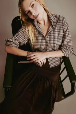 DeFacto Camisa corta oversize^Mujer Camisas Y Blusas