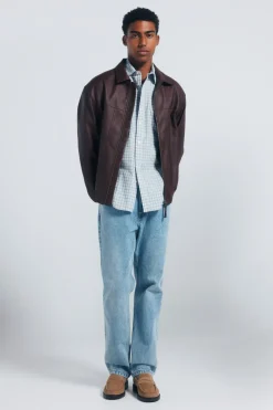 Springfield Camisa cuadros algod&oacute;n slub^Hombre Camisas