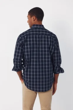 Cortefiel Camisa cuadros denim^Hombre Camisas