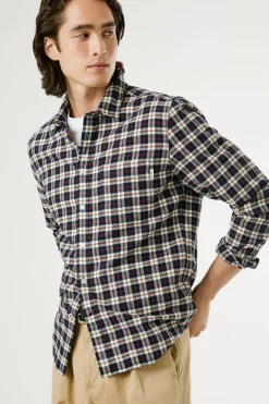 Pepe Jeans Camisa Cuadros Fit Regular^Hombre Camisas