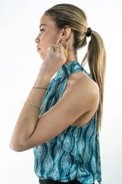 Cul Sac Camisa cuello halter^Mujer Camisas Y Blusas