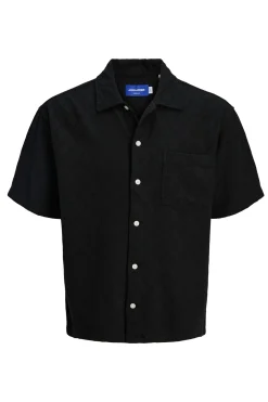 Jack & Jones Camisa de hombre de manga corta con textura^Hombre Camisas