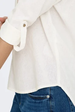 Only Camisa de lino^Mujer Camisas Y Blusas|Lino