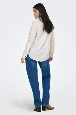 Only Camisa de lino^Mujer Camisas Y Blusas|Lino