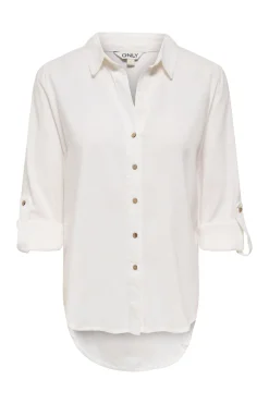 Only Camisa de lino^Mujer Camisas Y Blusas|Lino