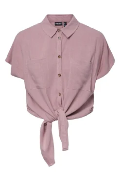 Pieces Camisa de lino^Mujer Camisas Y Blusas|Total Look