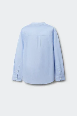 Springfield Kids Camisa de lino a rayas mao ni&ntilde;o^Niños Camisas