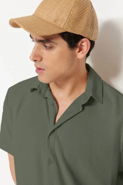 Trendyol Camisa de manga corta^Hombre Camisas